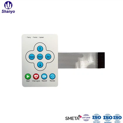 Platte membraanschakelaar